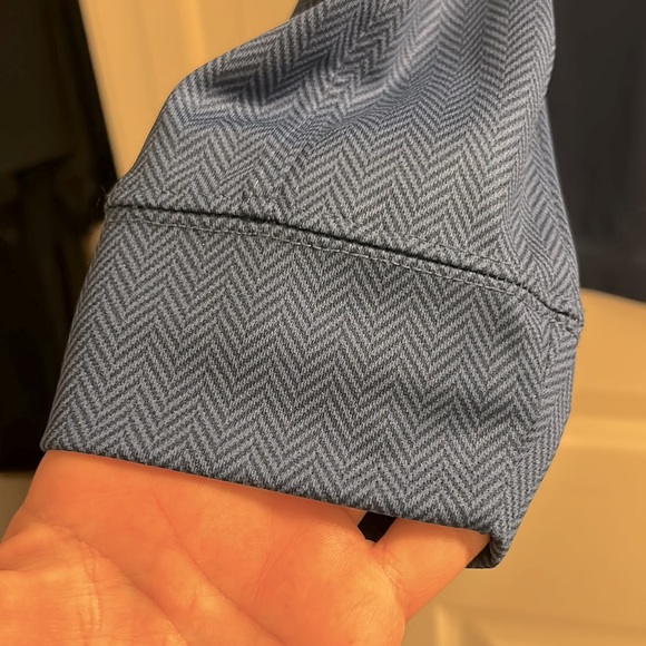 Men’s blue quarter zip pull over with red Mississippi logo XL - Picture 4 of 5